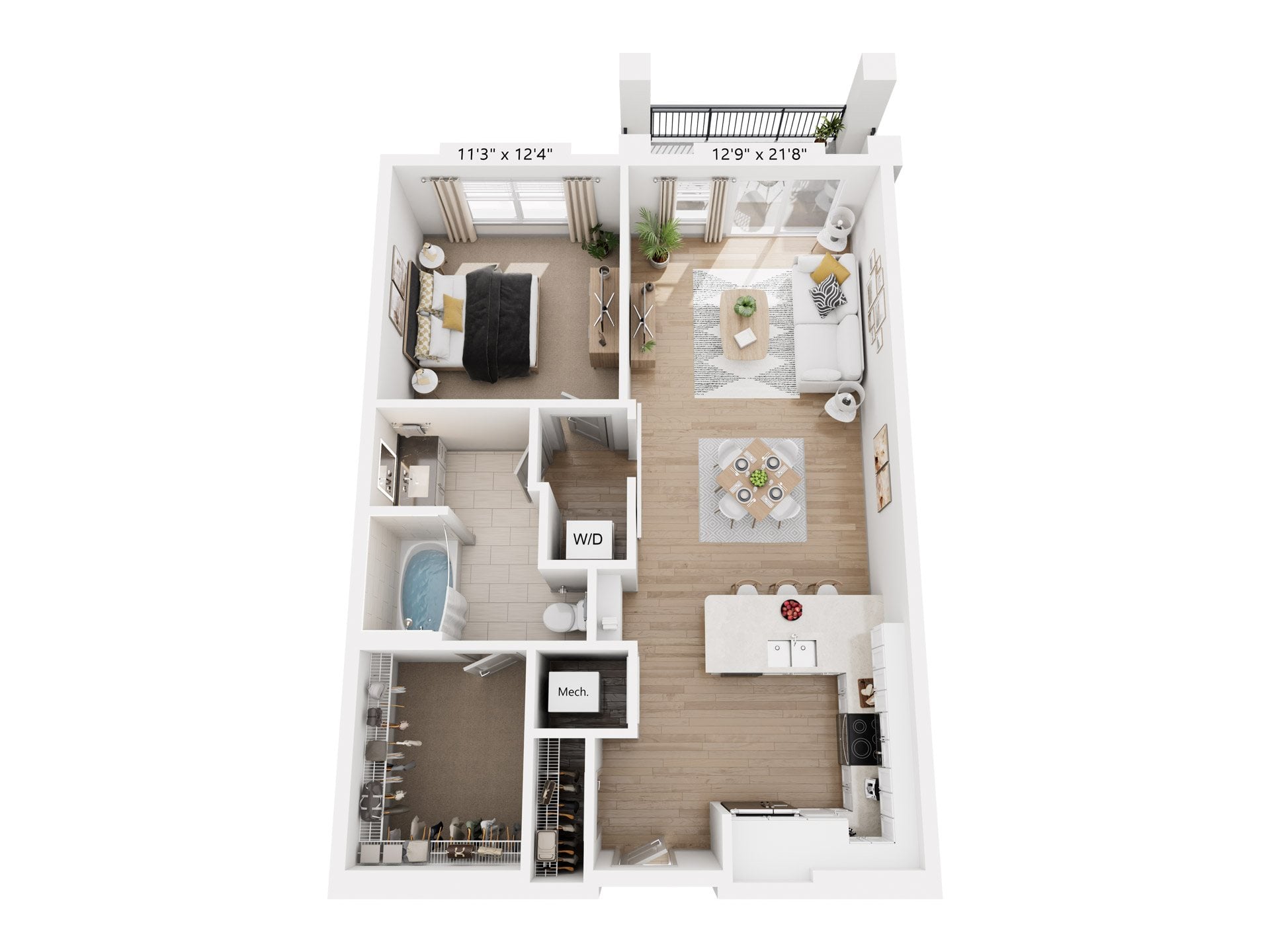 Druid floor plan