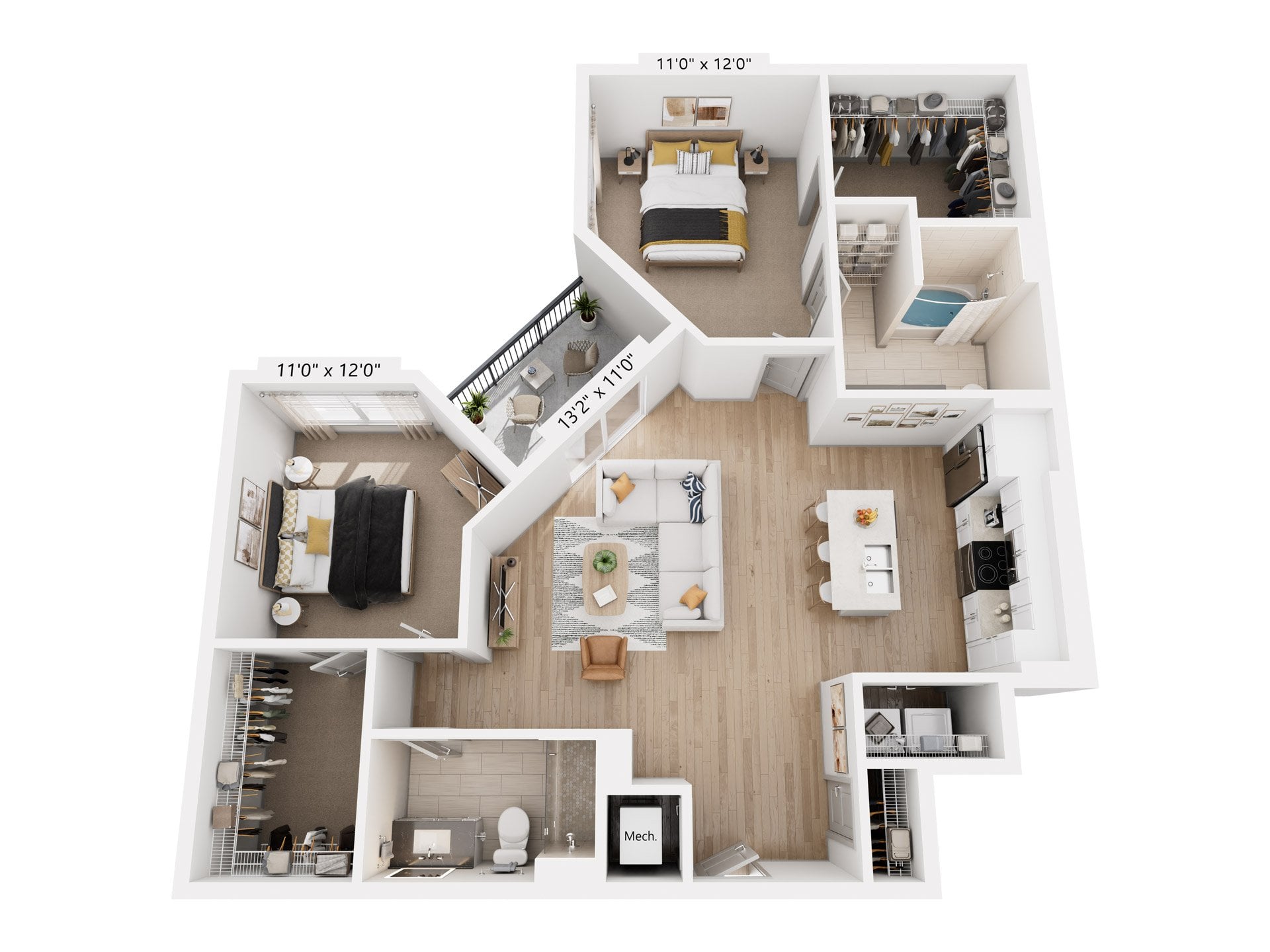Lullwater floor plan