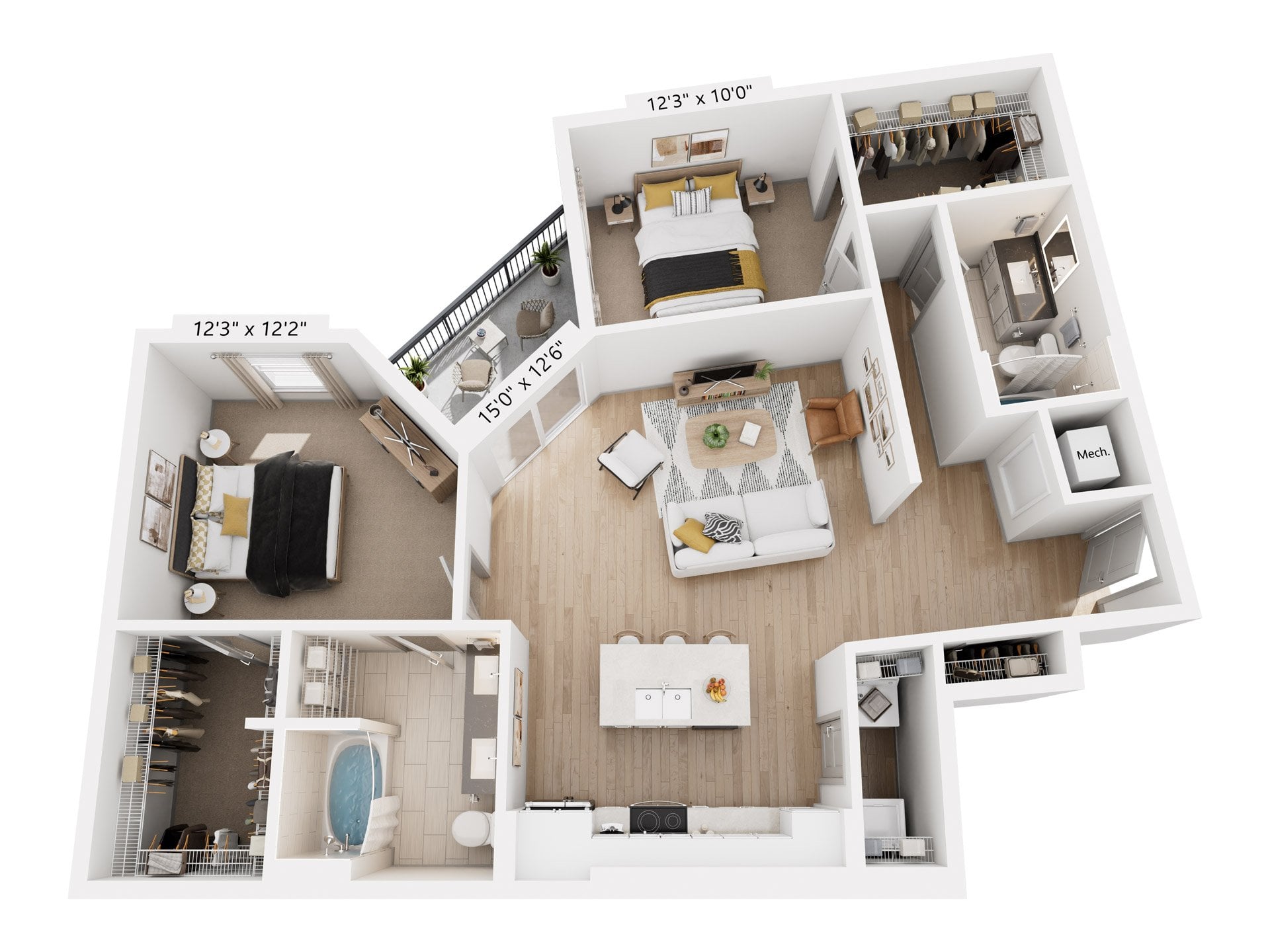 Lenox floor plan