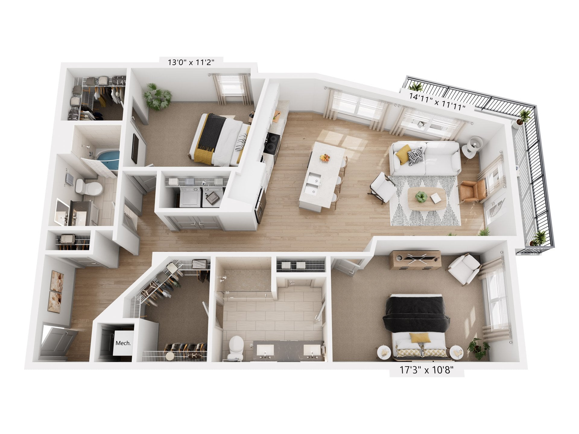 Piedmont floor plan