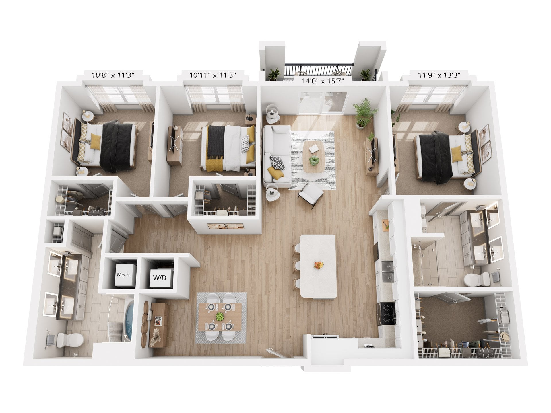 Woodland floor plan