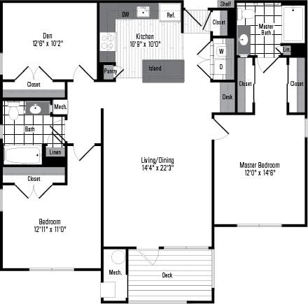 Style G floor plan