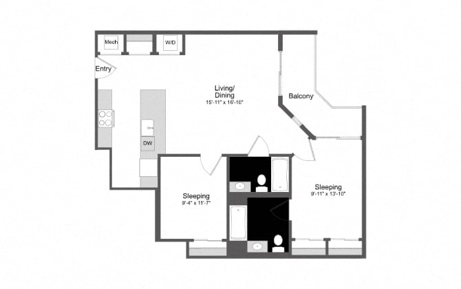 E-JR floor plan