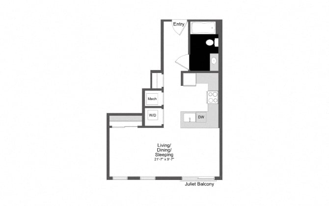 C floor plan