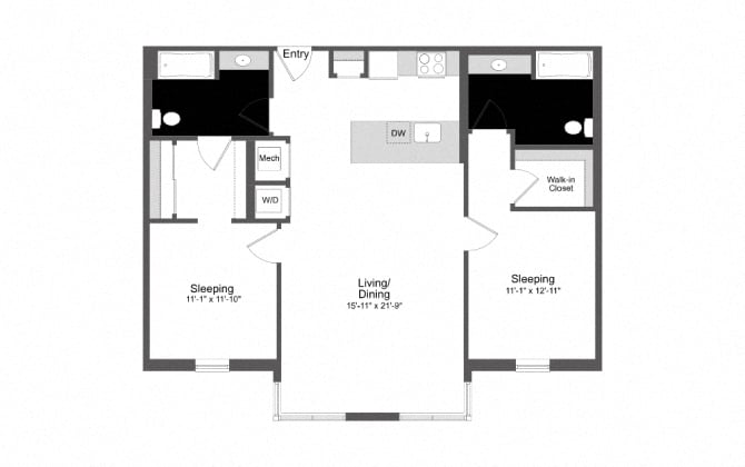 F1 floor plan