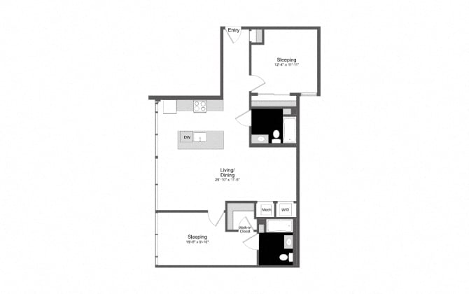 A2 floor plan