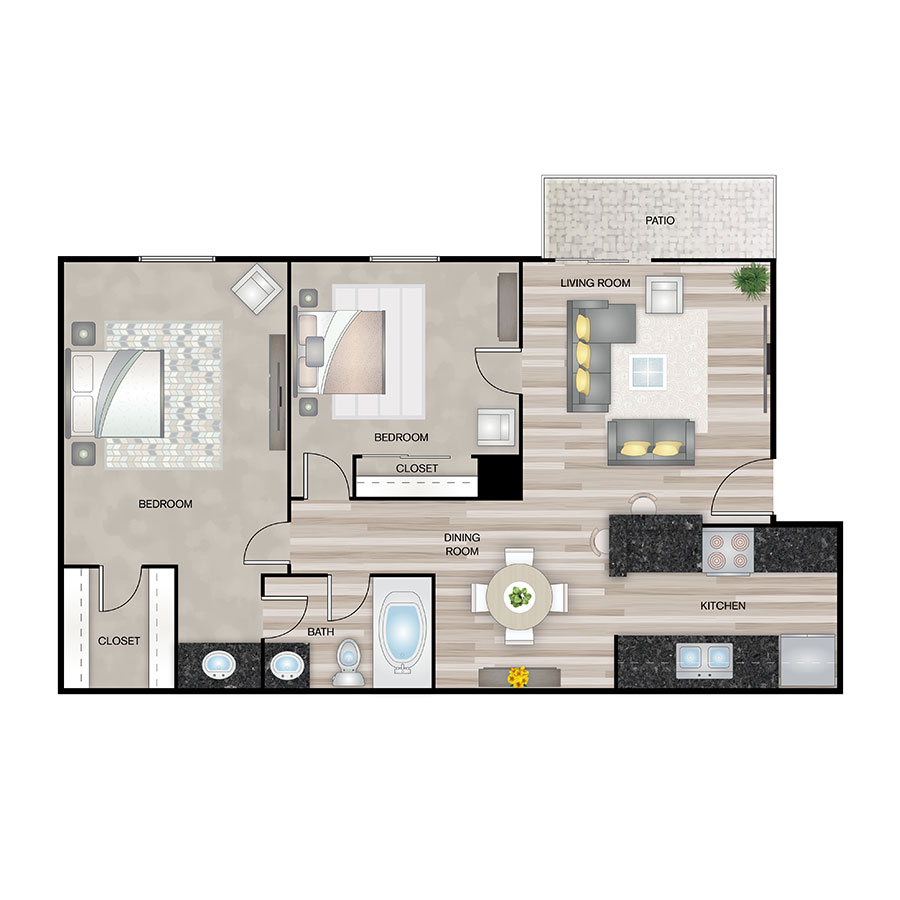 B2 floor plan