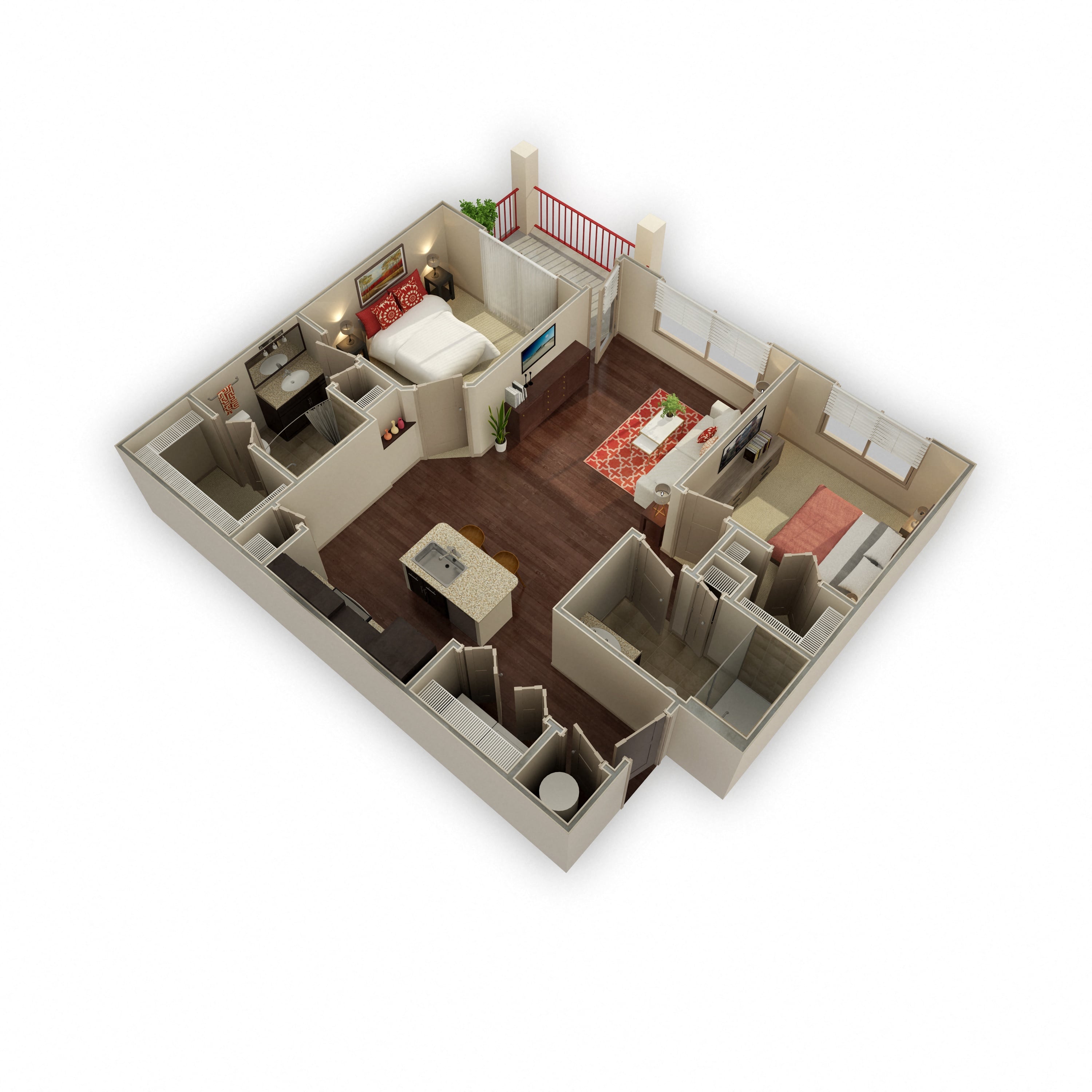 Zilker floor plan