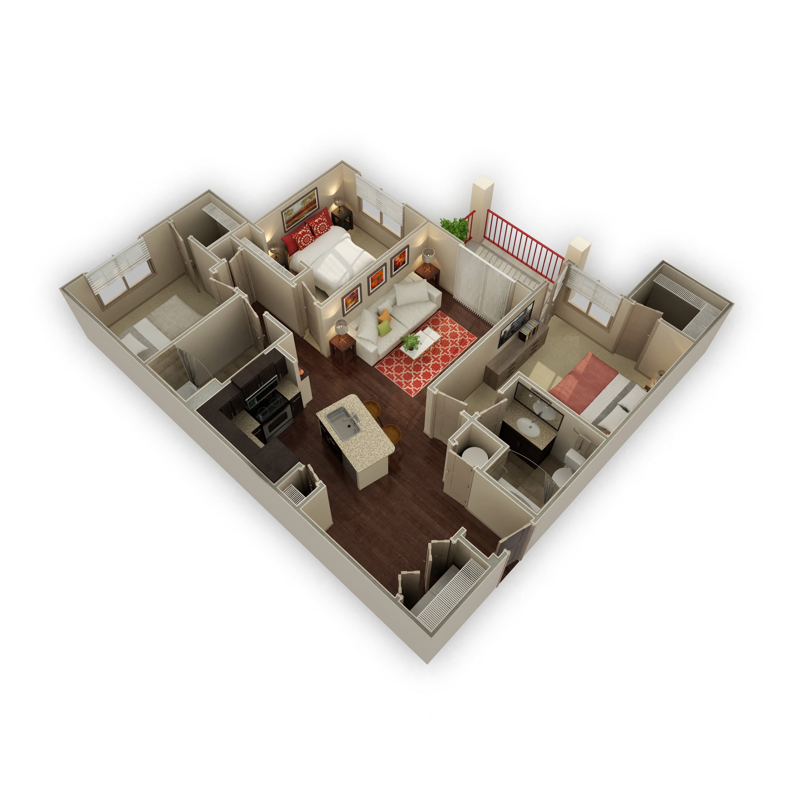 The Legend floor plan