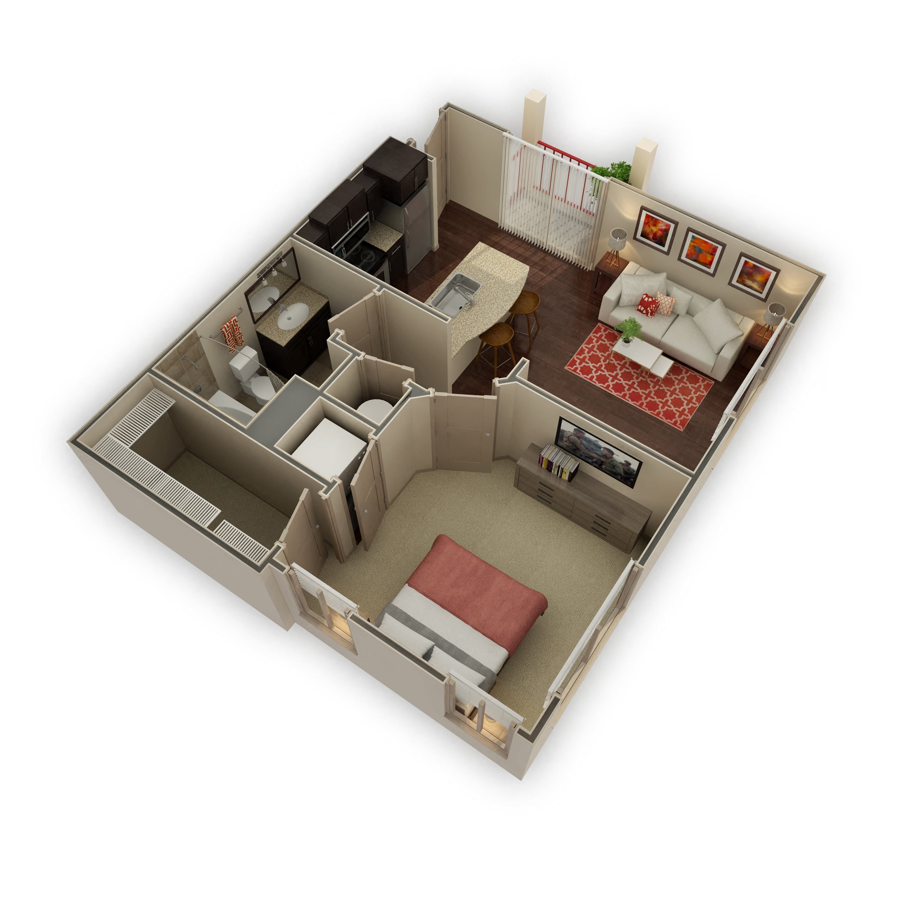 Sunset floor plan