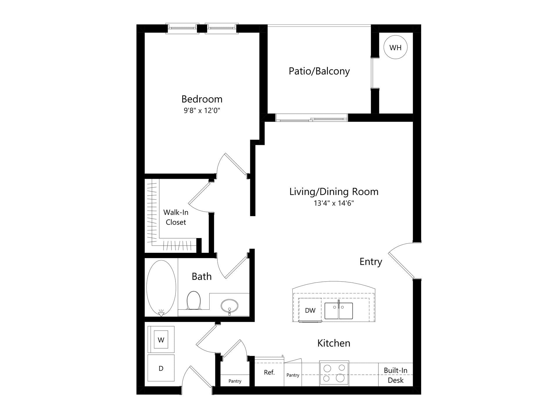 A Basin floor plan
