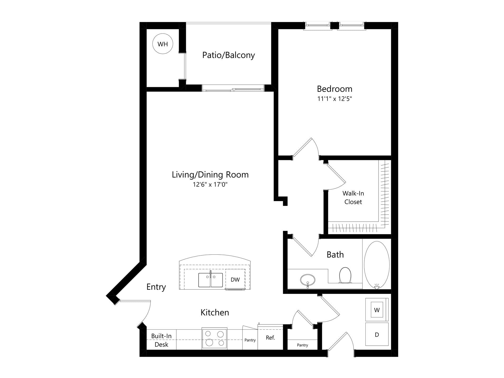Monarch floor plan