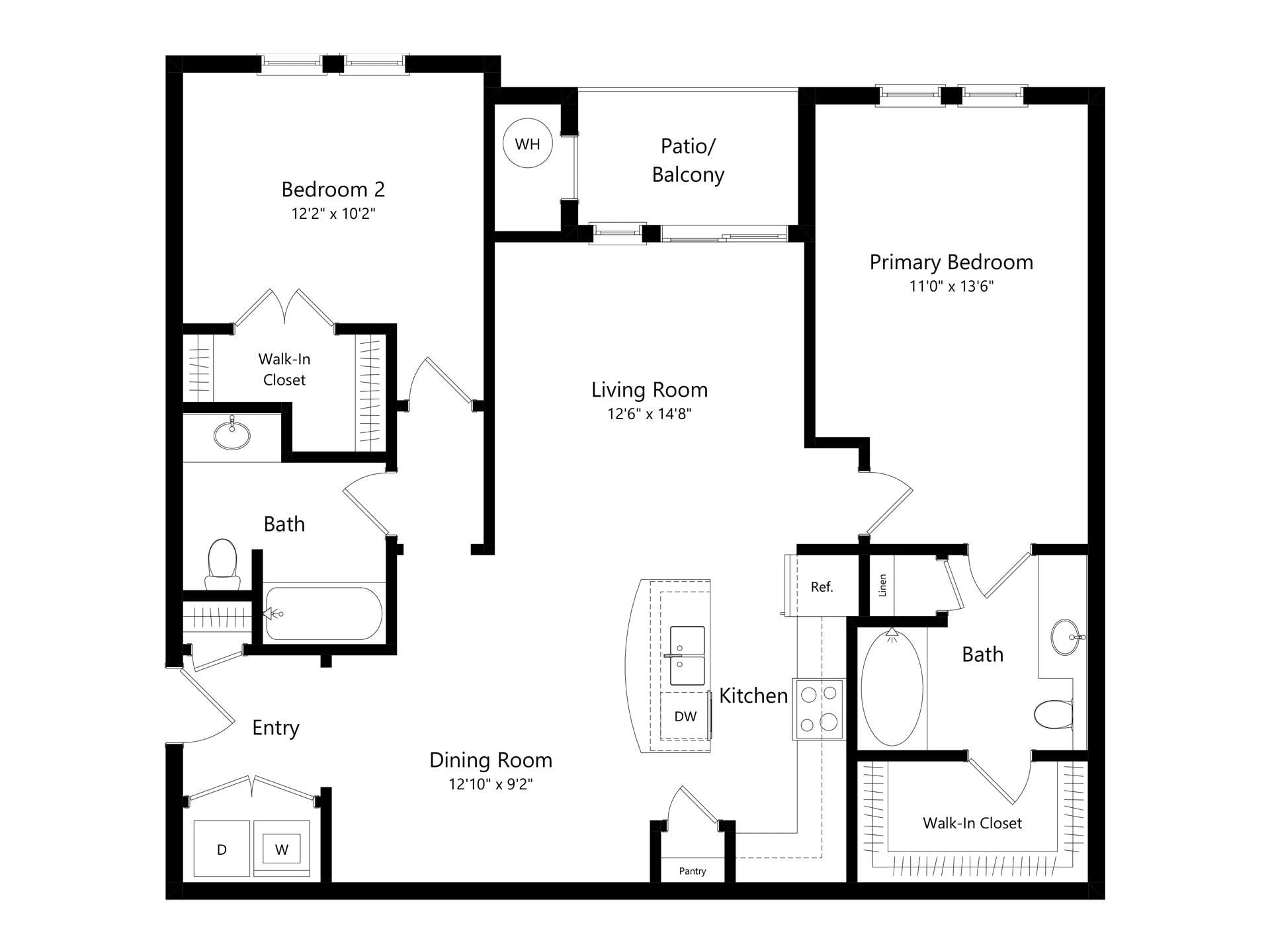 Vail Signature floor plan