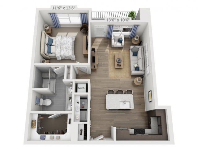 Clapton floor plan
