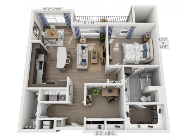 Santana floor plan