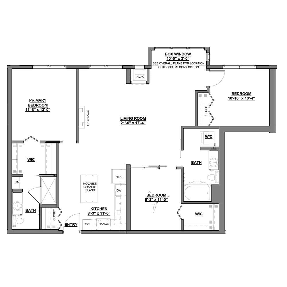 D1 floor plan