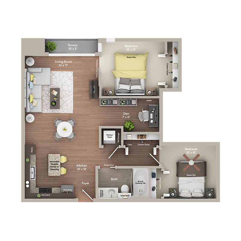 B2 floor plan