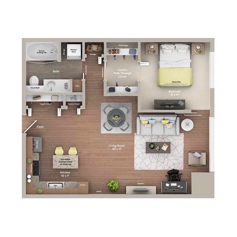 A10 floor plan
