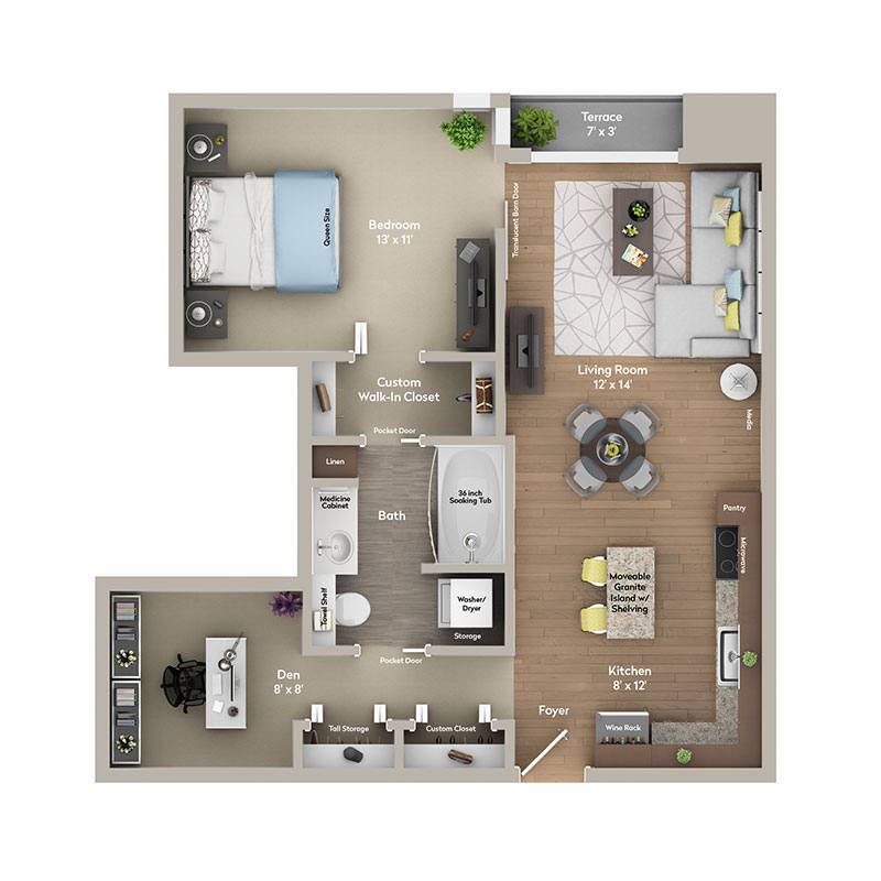 A8 floor plan