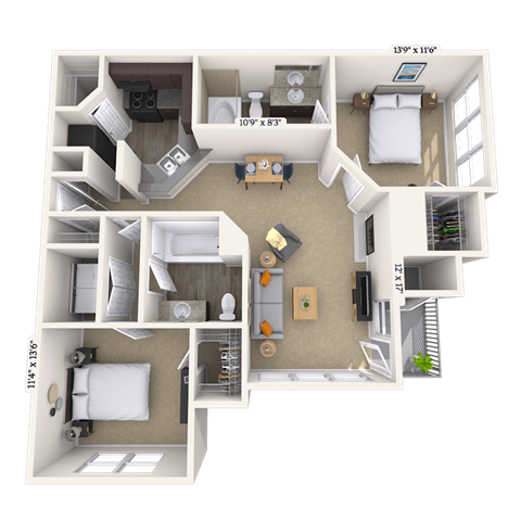 Cypress Pointe floor plan