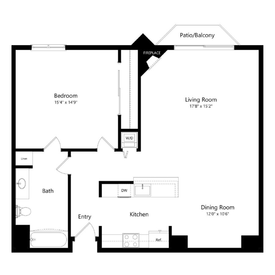 A3 floor plan