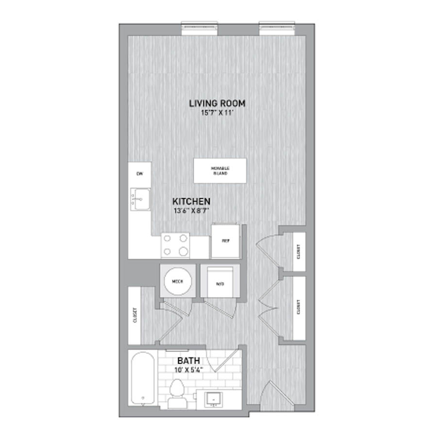 A2 floor plan
