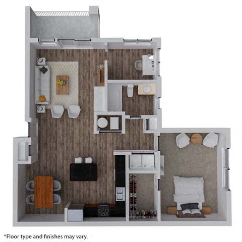Maple floor plan