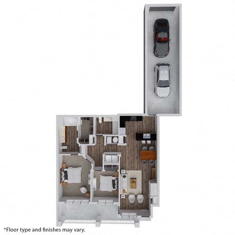 Terrazzo floor plan