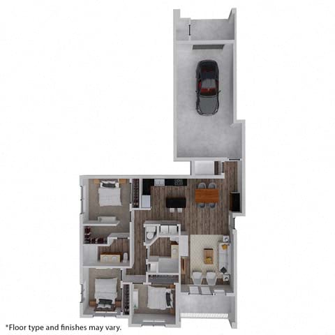 Cedar floor plan