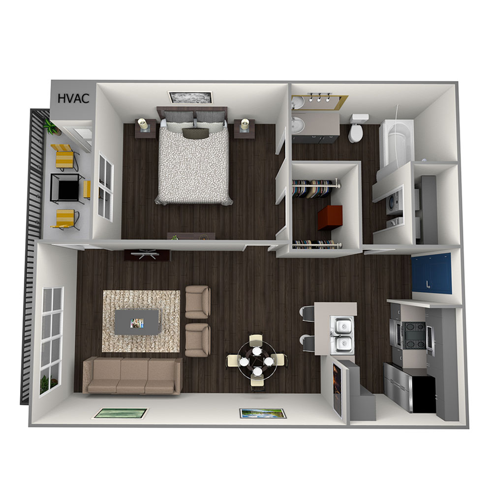 A2 floor plan