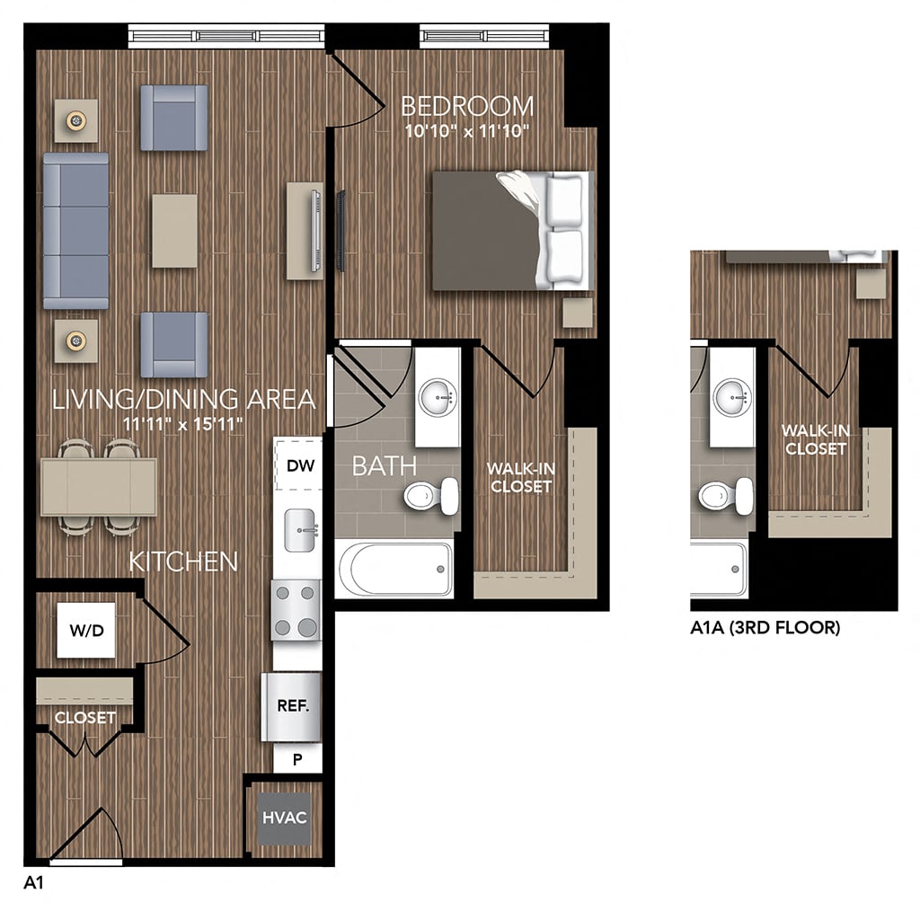 A1 floor plan