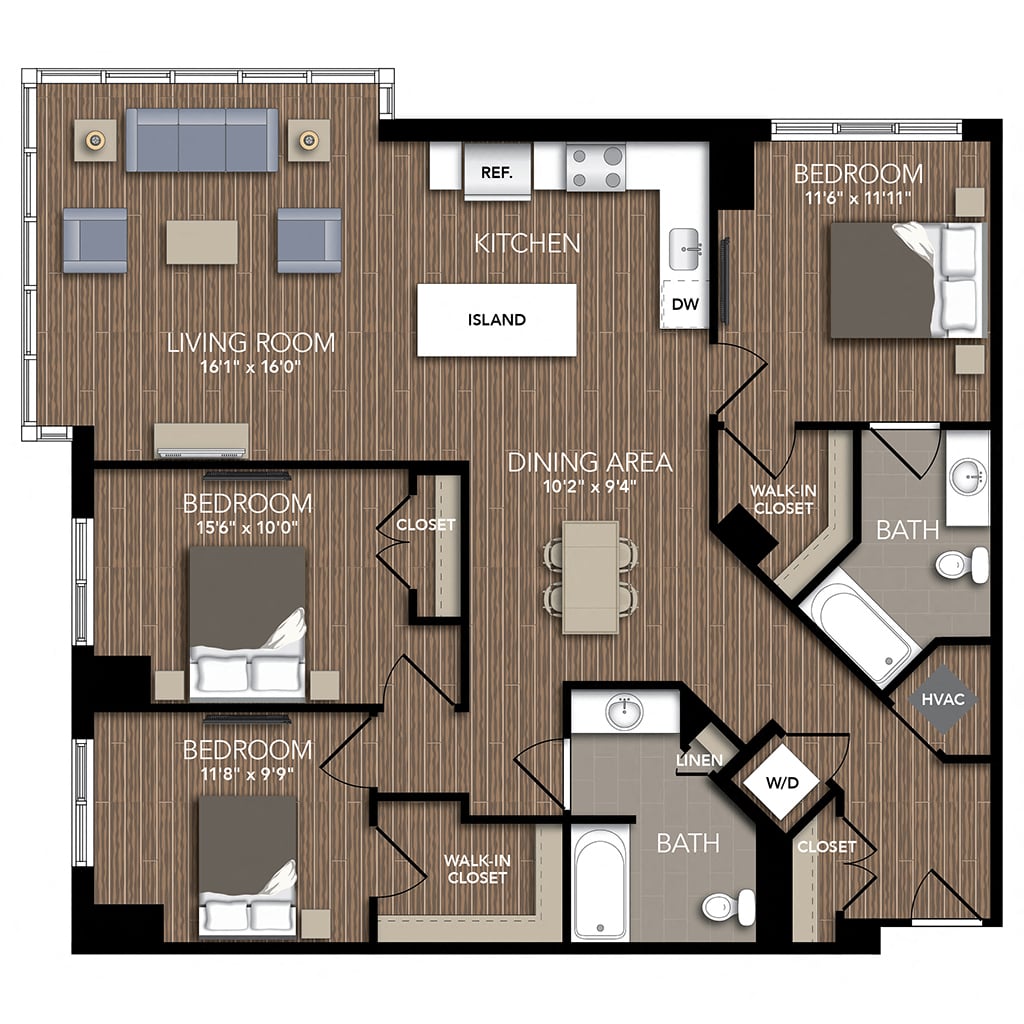 C1 floor plan