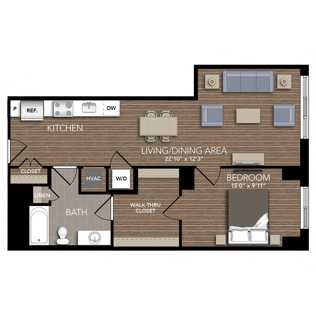 A3B floor plan