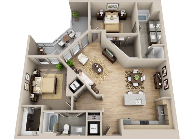B7 floor plan
