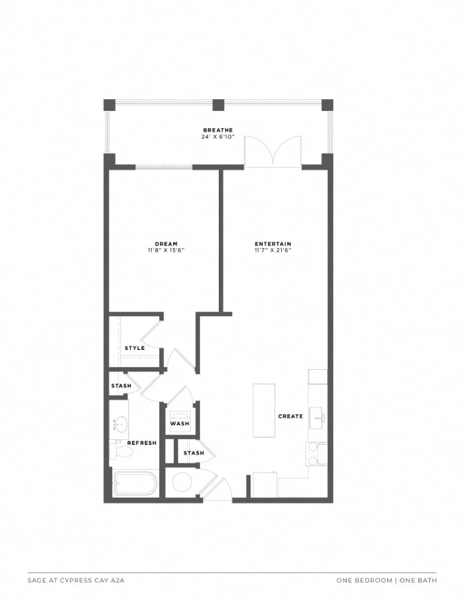 A2A floor plan