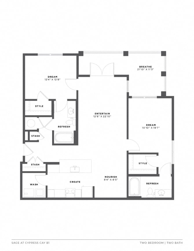 B1 floor plan