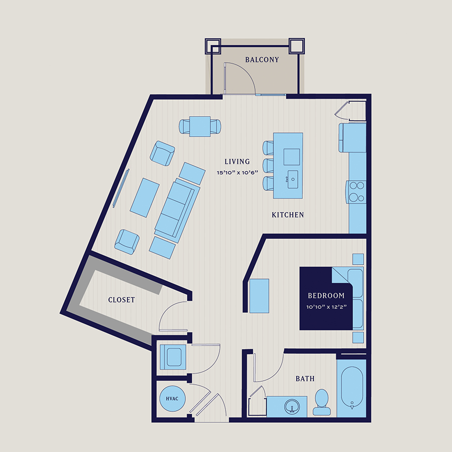 The Bounty floor plan