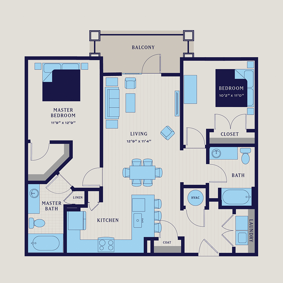 The Bartlam floor plan