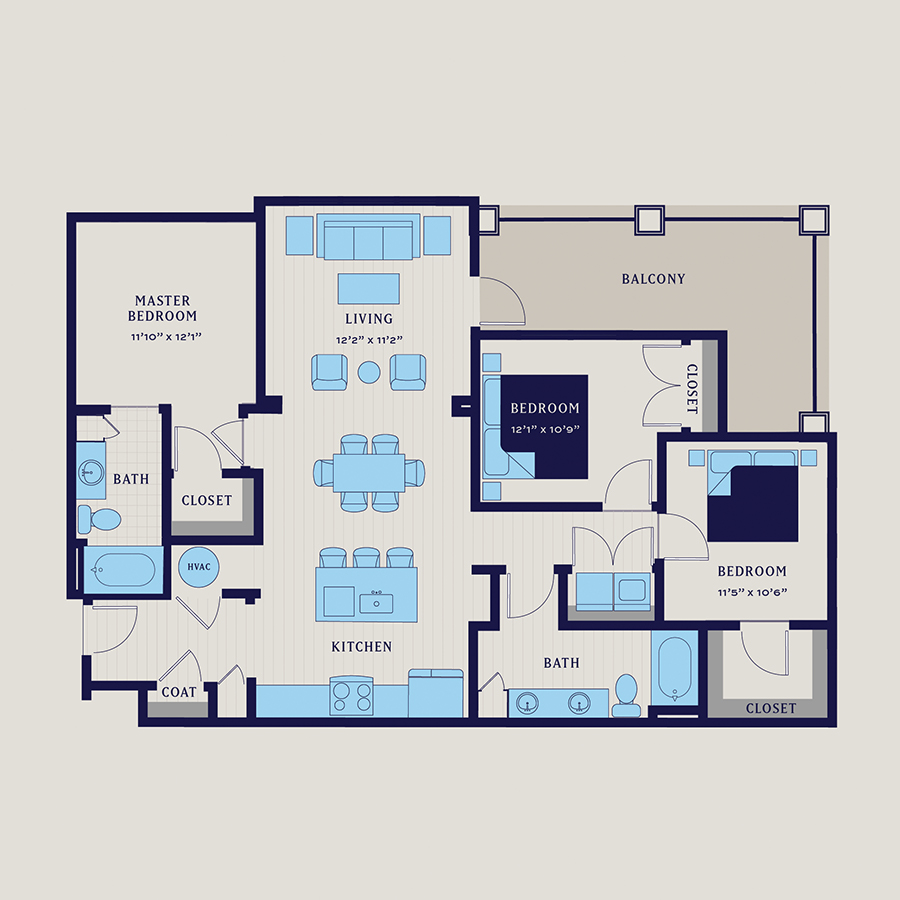 The Venning floor plan