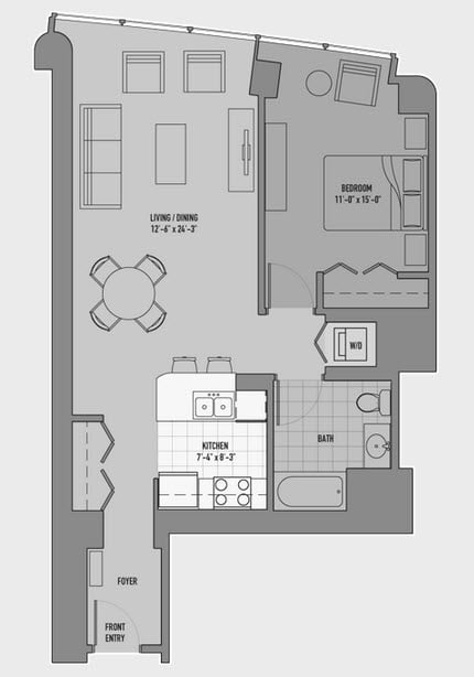 I floor plan