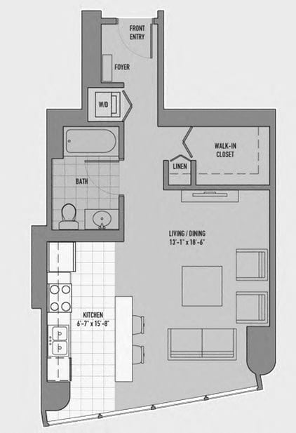 B floor plan