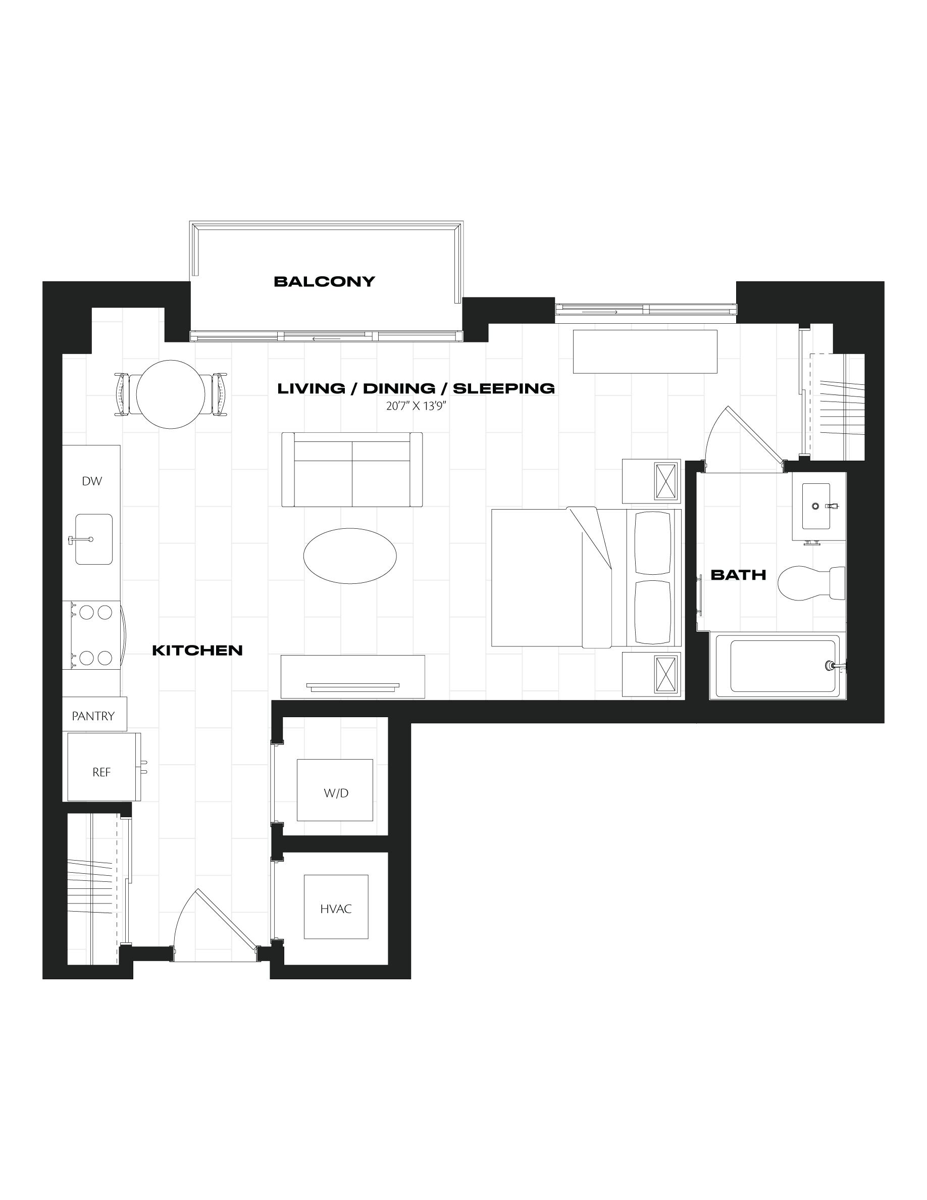 Studio-A4.1 floor plan