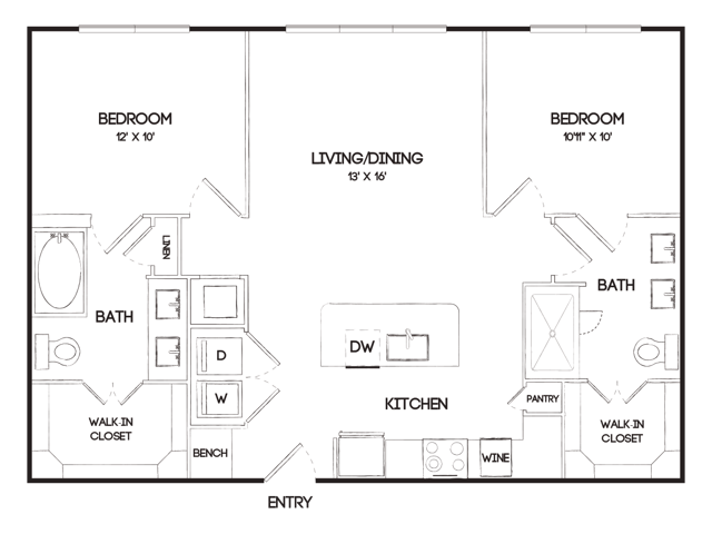 B1A floor plan