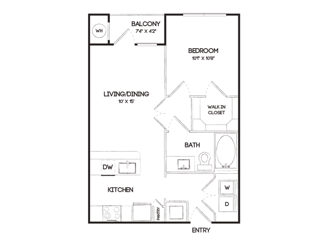 A2 floor plan