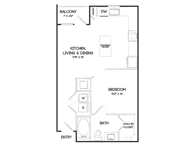 A1 floor plan