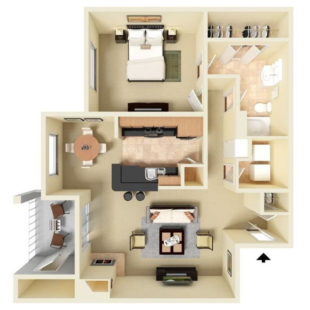 A4R floor plan