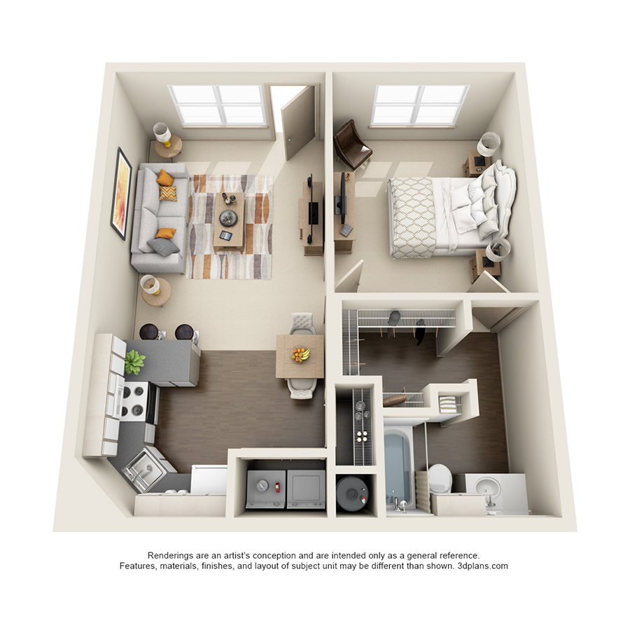A2 Renovated floor plan
