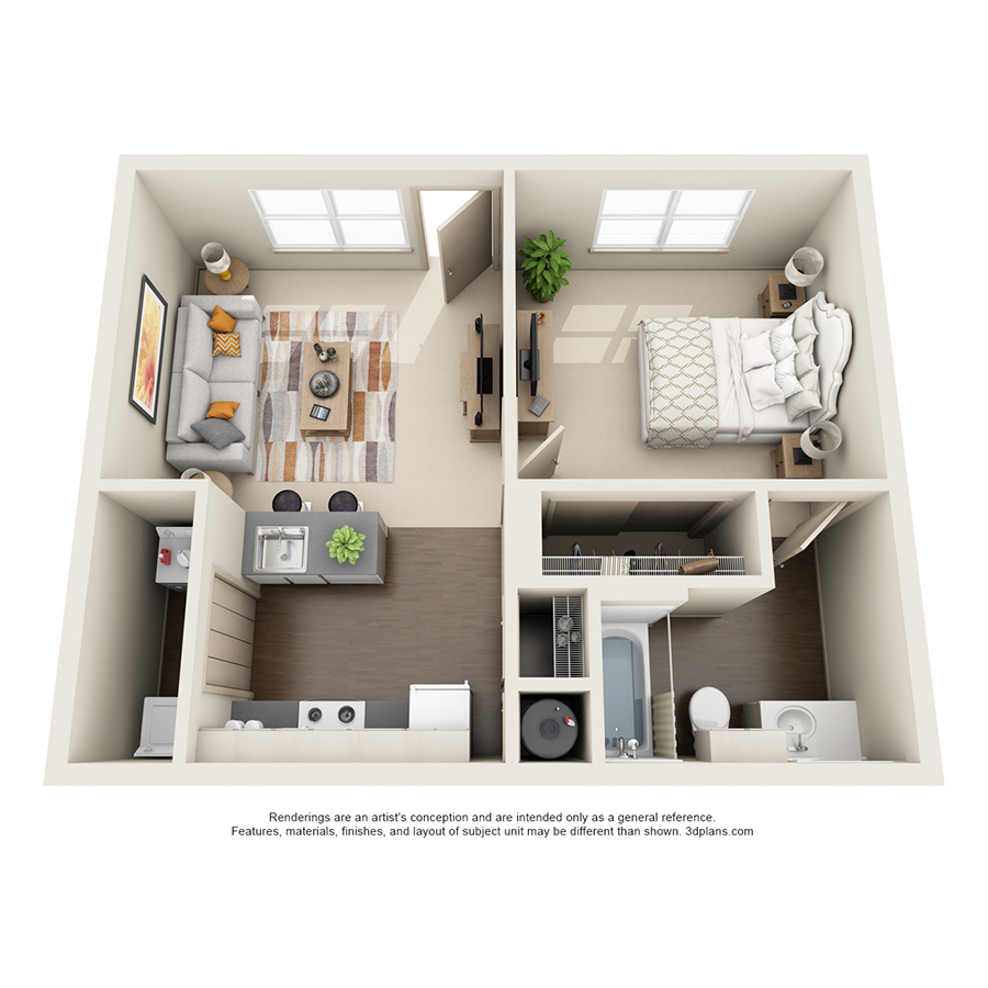 A1 floor plan
