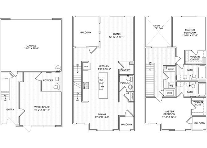TH2 floor plan