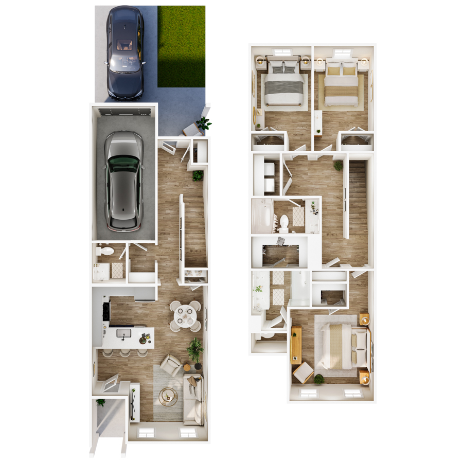 Maple floor plan